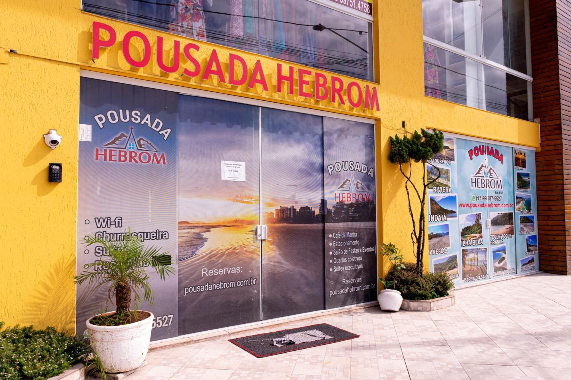 Pousada Hebrom Bertioga Exterior foto